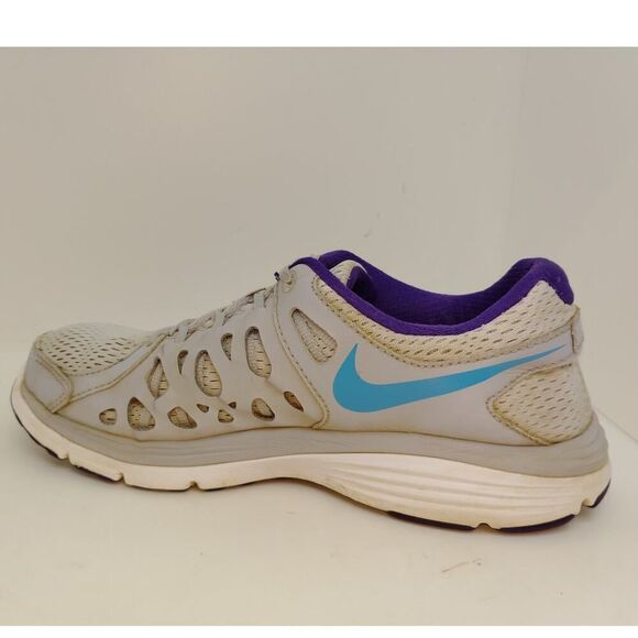 Nike Dual Fusion Run 2 Women's Gray Running Shoes - 8.5 - Picture 3 of 7